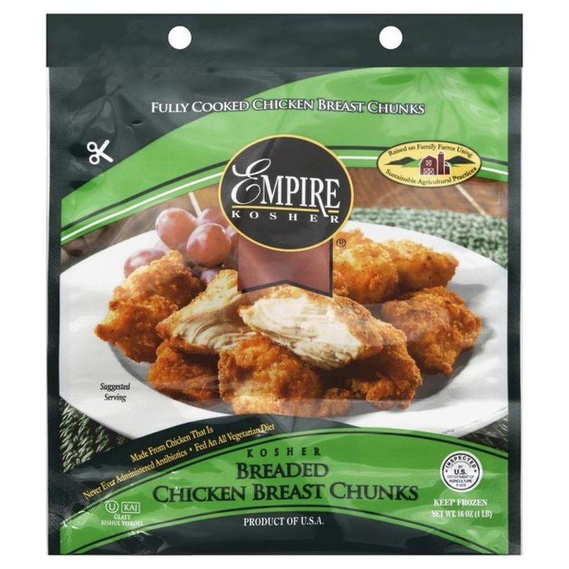 Empire Kosher Chicken Breast Chunks (16 oz) from Mariano's Instacart