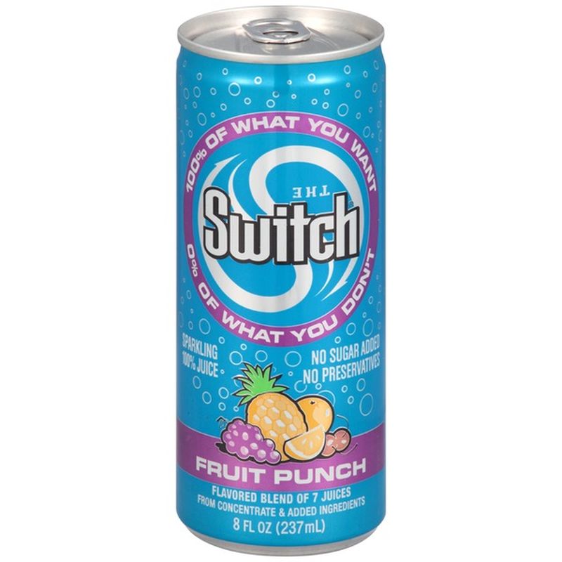 The Switch Fruit Punch 100 Juice (8 fl oz) Instacart