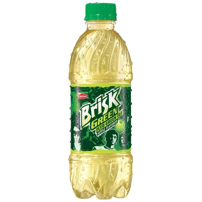 Lipton Brisk Apple Iced Green Tea (33.8 Fl Oz) - Instacart