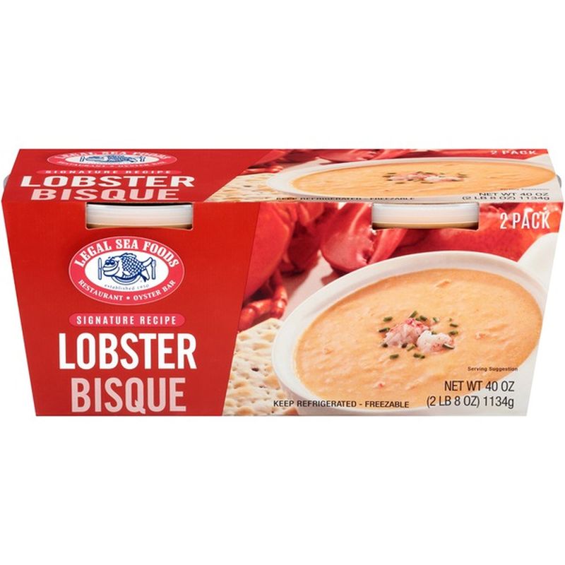 Legal Sea Foods Signature Recipe Lobster Bisque (40 oz) Instacart
