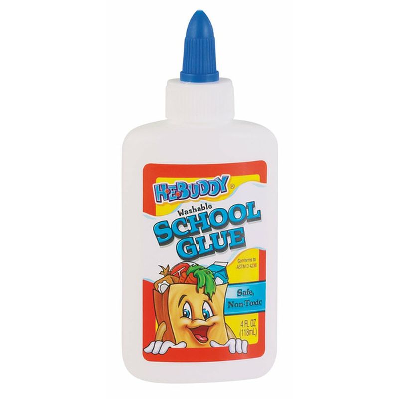 H-E-Buddy Washable School Glue