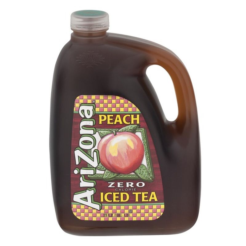 AriZona Iced Tea, Zero Calorie, Peach (1 gal) - Instacart