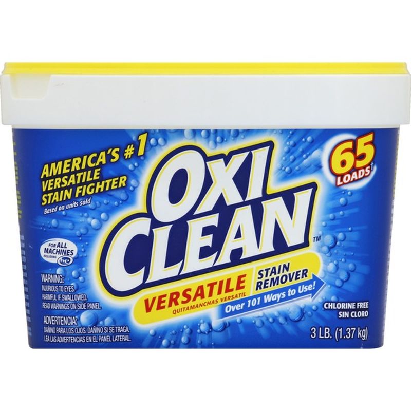 Oxi Clean Versatile Stain Remover Powder, 3 s (3 lb) from ALDI Instacart