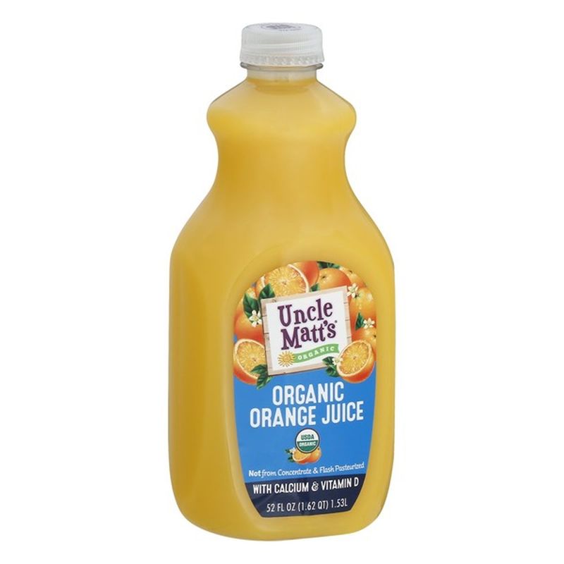 Uncle Matts Orange Juice Organic 52 Oz From Shoprite Instacart
