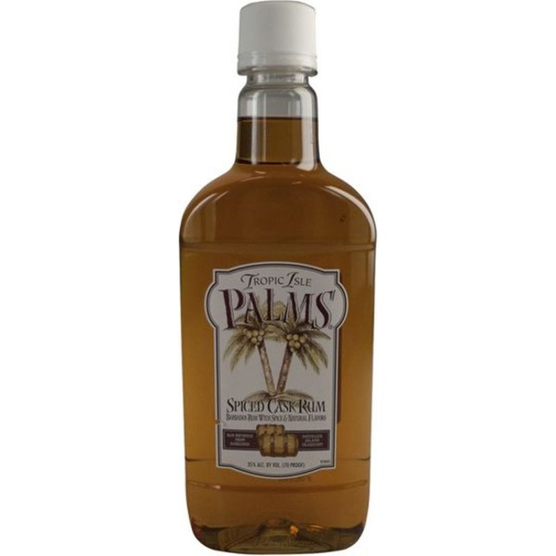 Tropic Isle Palm Rum Spiced Cask Rum (750 ml) Instacart