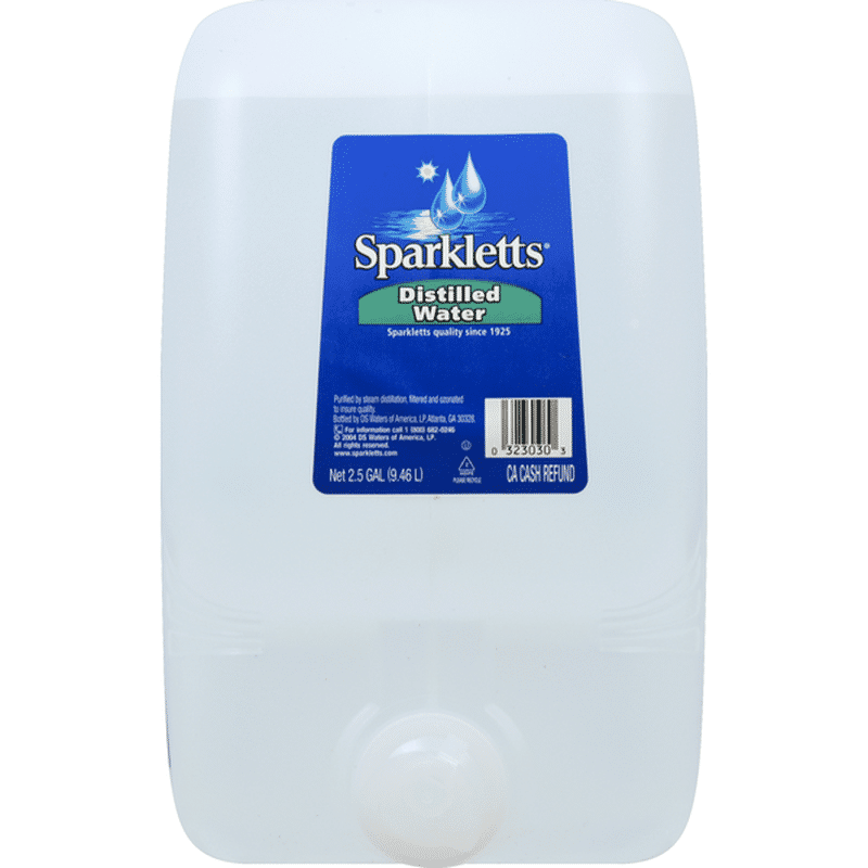 Sparkletts Water, Distilled (2.5 gal) Instacart