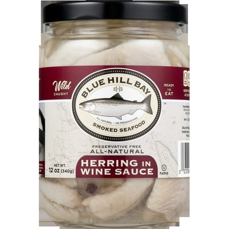 Blue Hill Bay Herring, in Wine Sauce (12 oz) Instacart