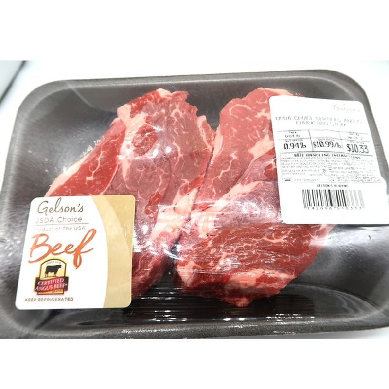 Gelson's Beef Chuck B.B.Q Steak