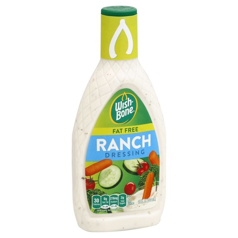 Wish Bone Fat Free Ranch Dressing 15 Oz Instacart