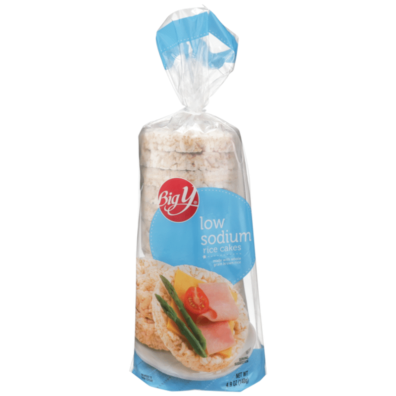 Big Y Low Sodium Rice Cakes (4.9 oz) Instacart