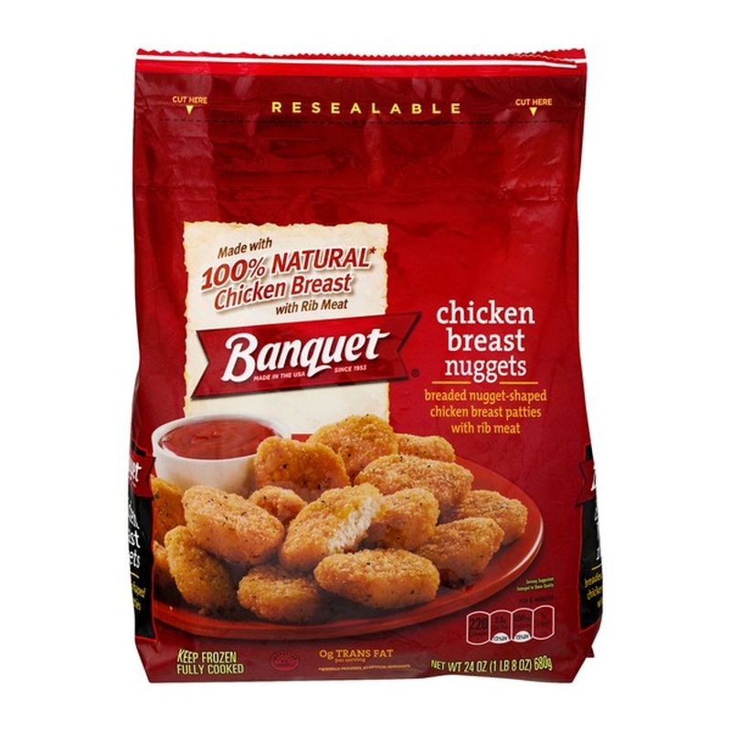 Banquet Fun Chicken Nuggets (24 oz) from Kroger - Instacart