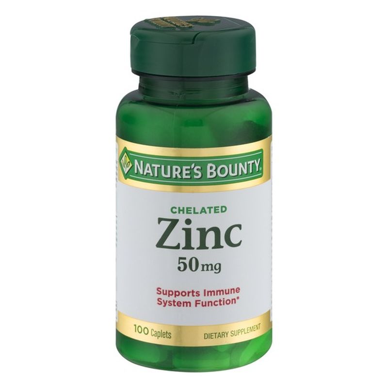 Nature's Bounty Zinc (100 ct) - Instacart