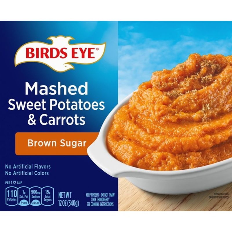 Birds Eye Sweet Potatoes & Carrots, Mashed, Brown Sugar (12 oz) from