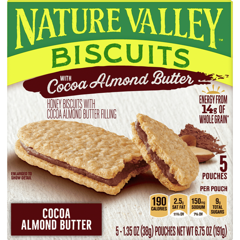Nature Valley Biscuits, Cocoa Almond Butter (5 each) from CVS Pharmacy
