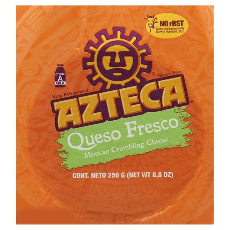 Azteca Cheese, Mexican Crumbling, Queso Fresco (8.8 oz) Instacart