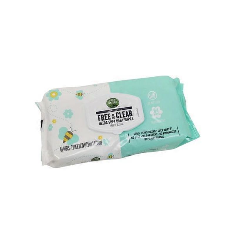 free and clear baby wipes