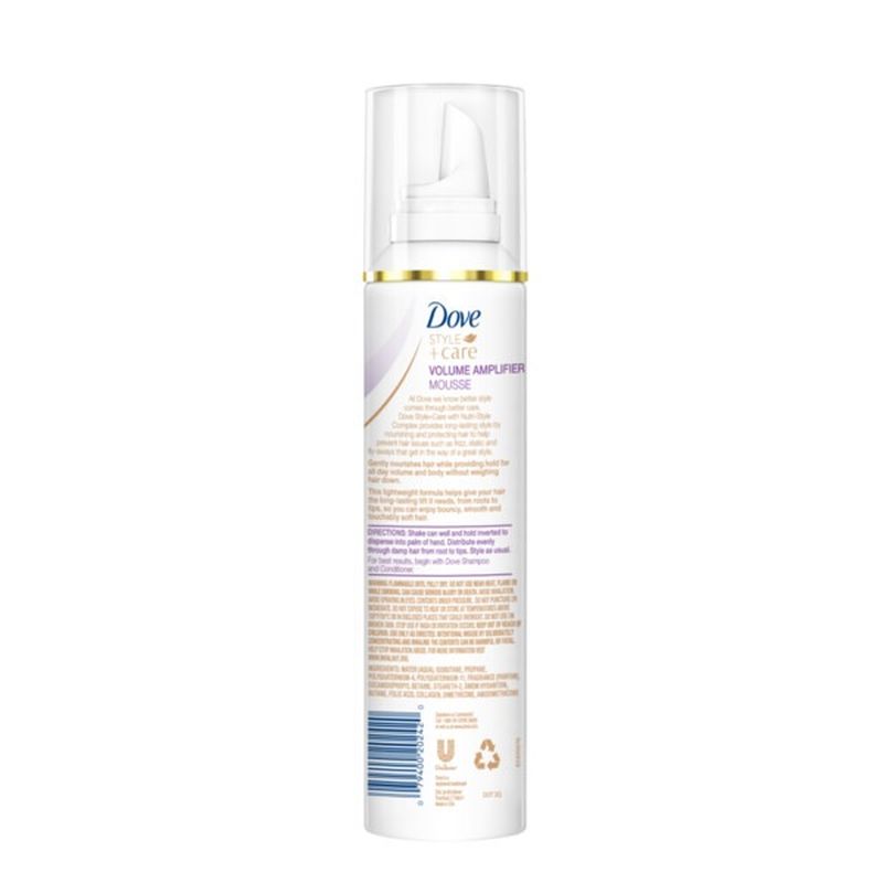 Dove Mousse Volume Amplifier (7 oz) Instacart