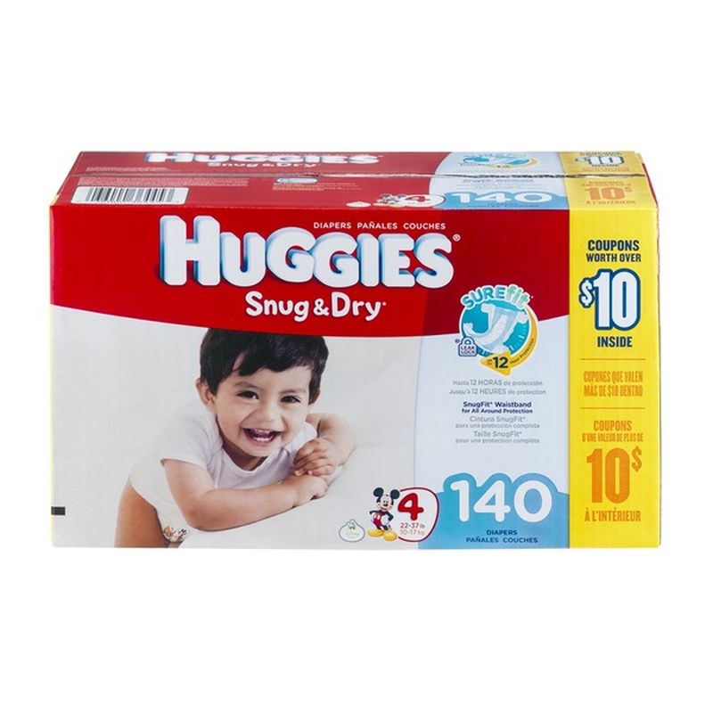 140 huggies diapers