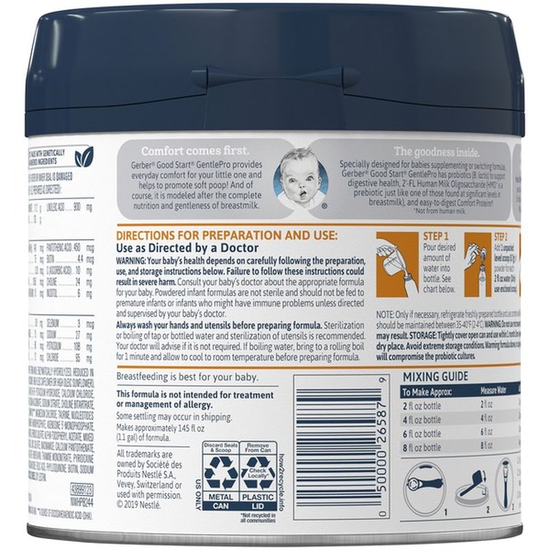 gerber first start formula