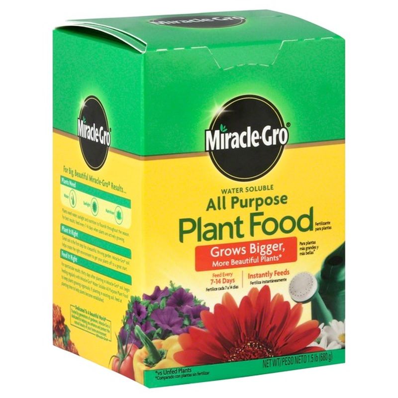 MiracleGro Plant Food, All Purpose (1.5 lb) Instacart