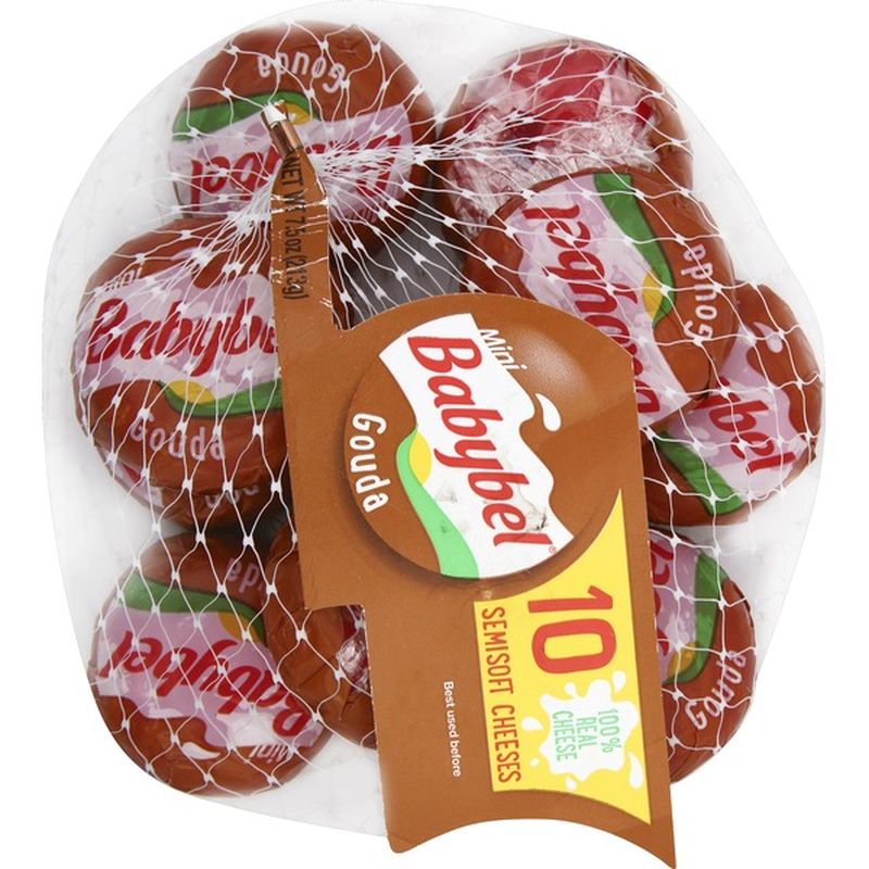 Mini Babybel Gouda Semisoft Cheeses (10 ct) Instacart