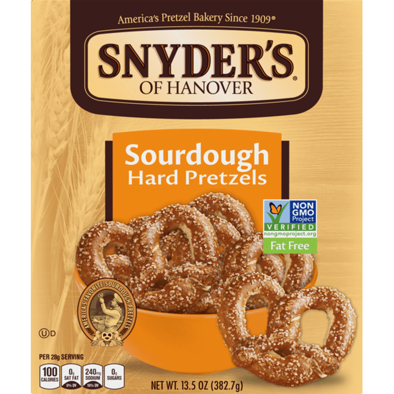 Snyder's of Hanover® Sourdough Hard Pretzels (13.5 oz) Instacart