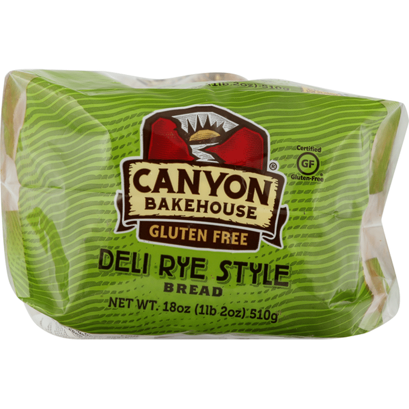 Canyon Bakehouse Gluten Free Deli Rye Style 100 Whole Grain Bread (1.