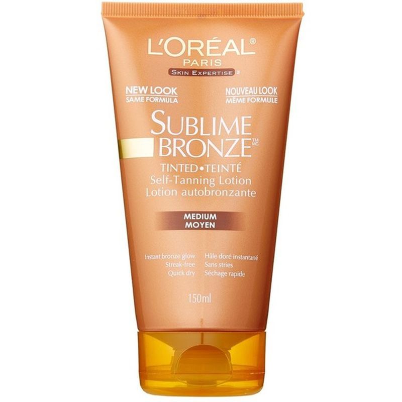 L'Oreal Medium Body Expertise Sublime Bronze Tinted Self Tanning Lotion