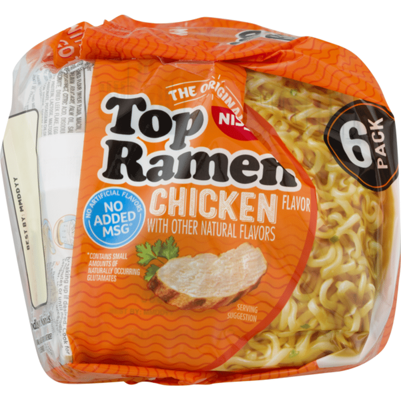 Nissin Top Ramen Noodle Soup Chicken 3 Oz Instacart