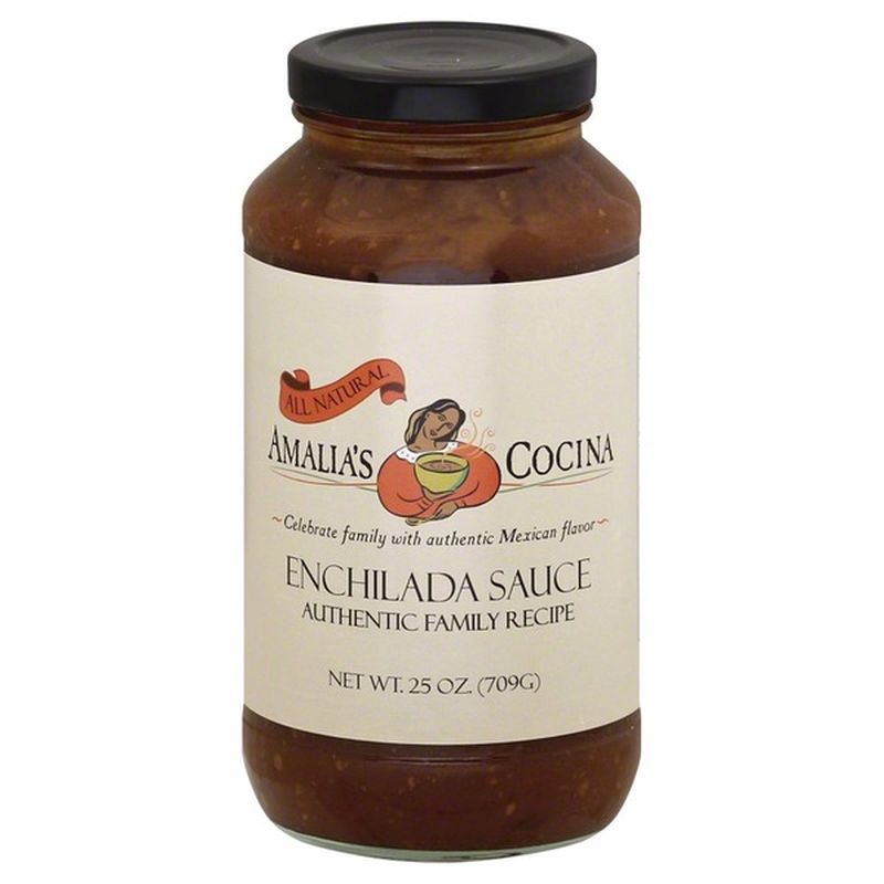 Amalias Cocina Enchilada Sauce, Jar (25 oz) Instacart