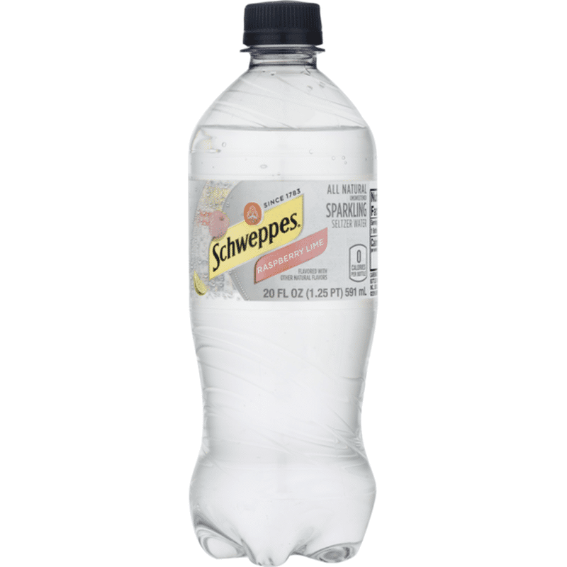 Schweppes Sparkling Water Beverage (20 fl oz) Instacart