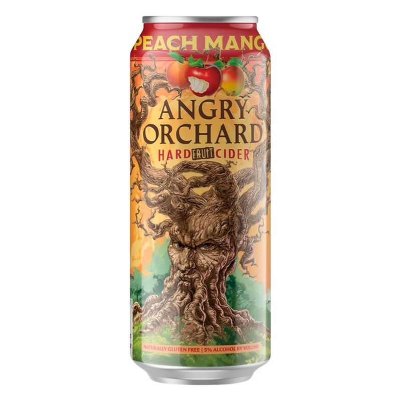 Angry Orchard Beer, Hard Fruit Cider, Peach Mango (16 oz) Delivery or