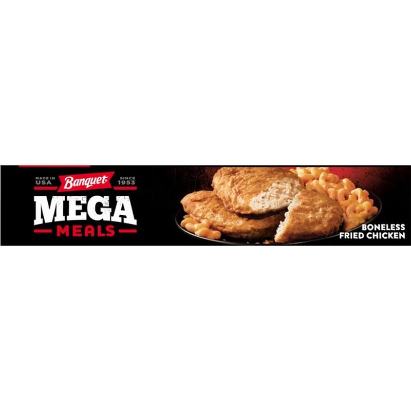 Banquet Mega Meals Boneless Fried Chicken (12 oz) Instacart