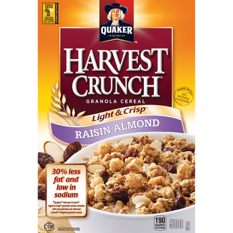 Harvest Crunch Raisin & Almond Granola Cereal