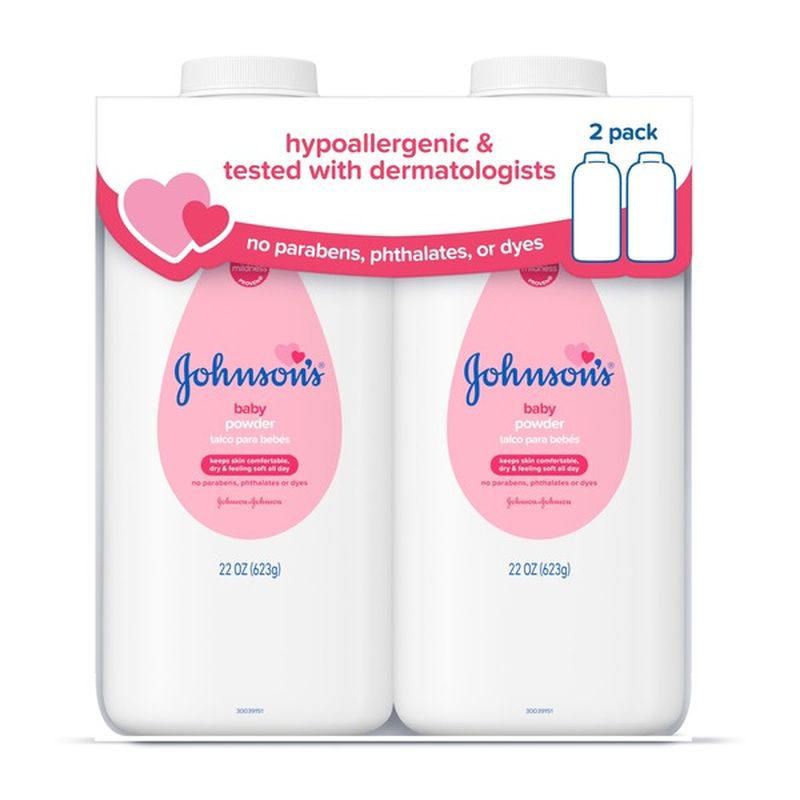 johnson's baby powder 22 oz