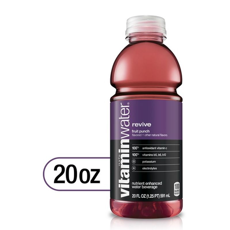 Glaceau Vitaminwater Revive Fruit Punch 20 Fl Oz From Total Wine