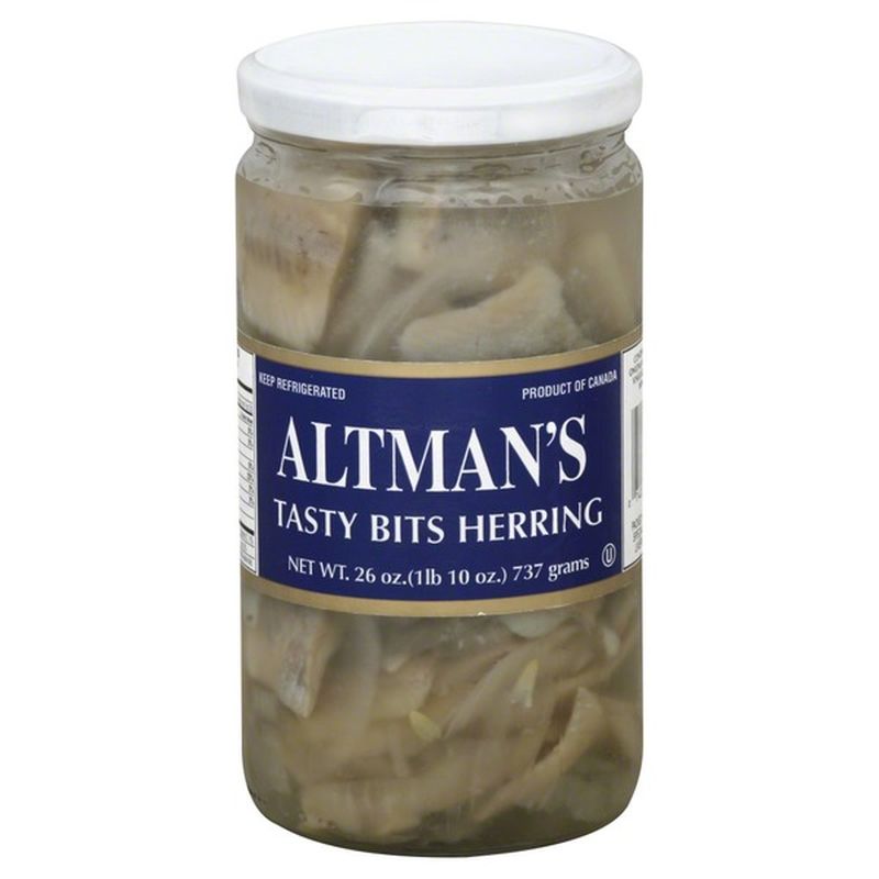 Altmans Herring, Tasty Bits, Jar (26 oz) Instacart