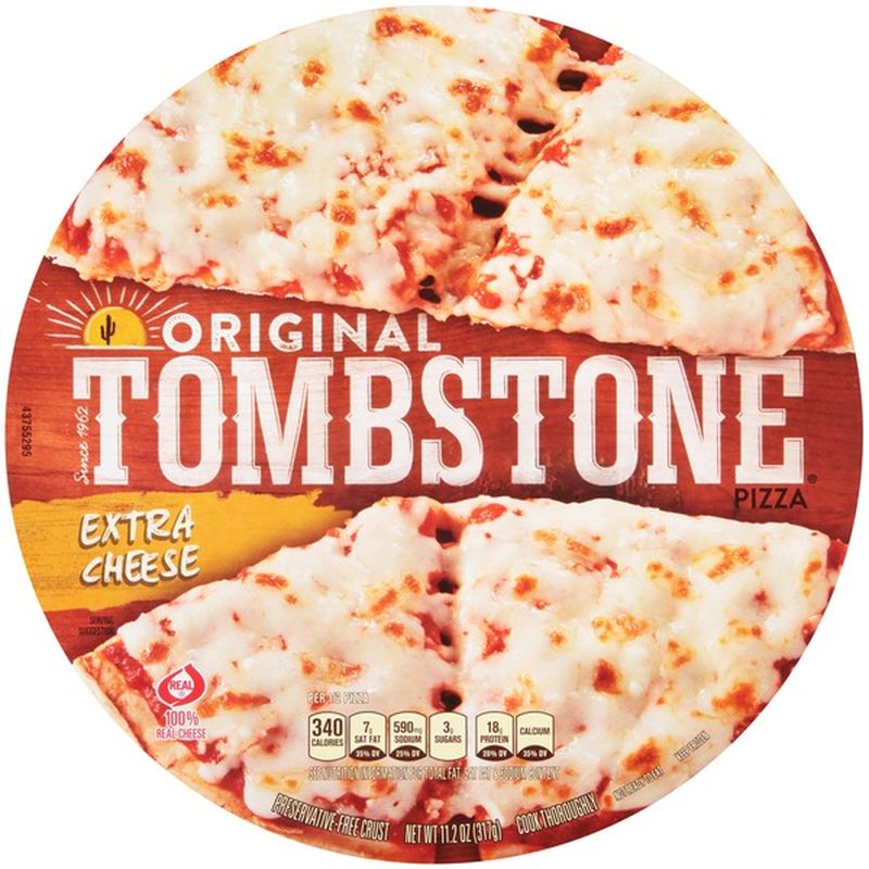 Tombstone Original Extra Cheese Pizza (11.2 oz) from Mariano's - Instacart