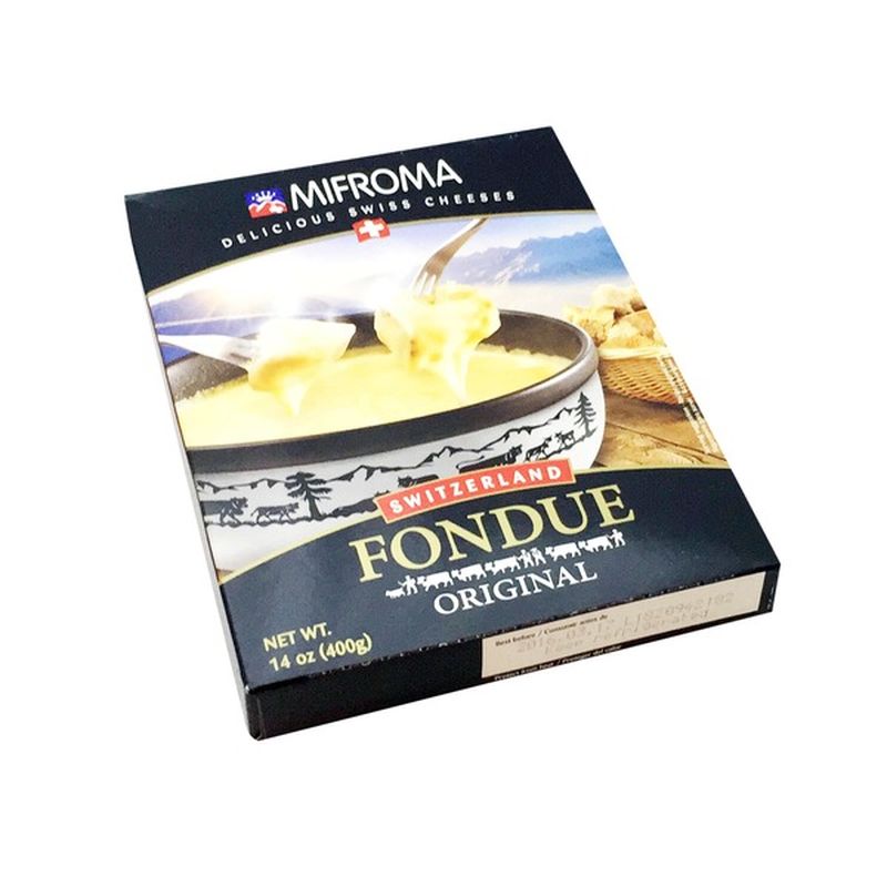 Mifroma Cheese, Original, Fondue (14 Oz) From The Fresh Market - Instacart