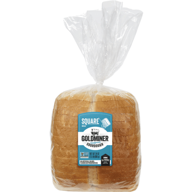 Goldminer Bread, California Sourdough, Square (24 oz) from Price