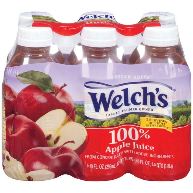 Welch's 100 Juice, Apple (10 oz) Instacart