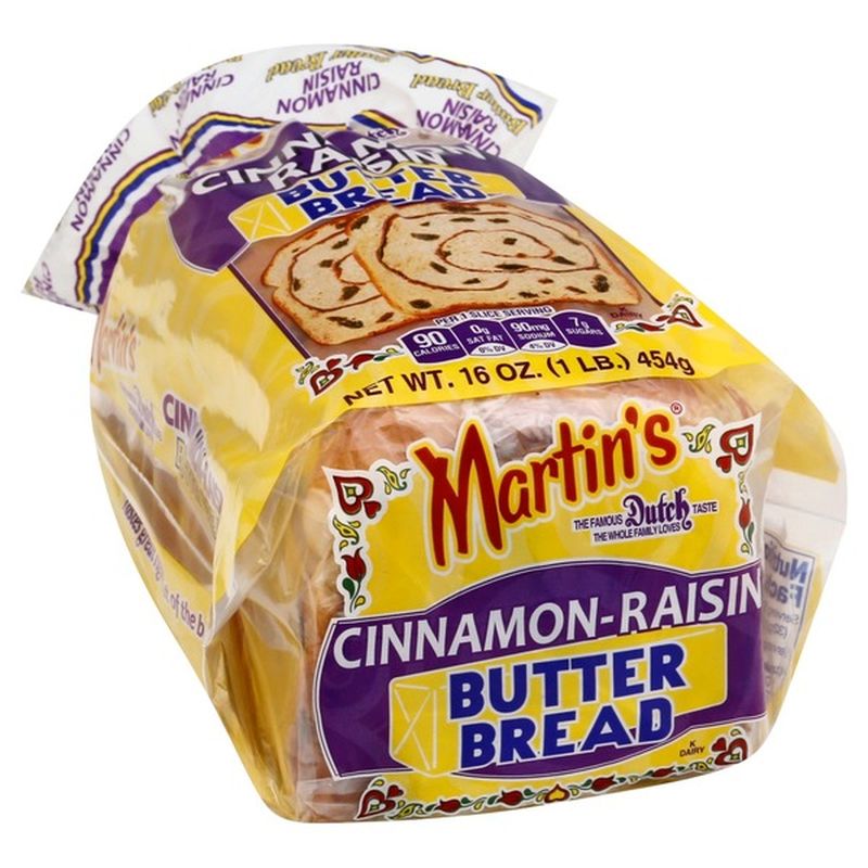 Martin's Butter Bread, CinnamonRaisin (16 oz) from HEB Instacart
