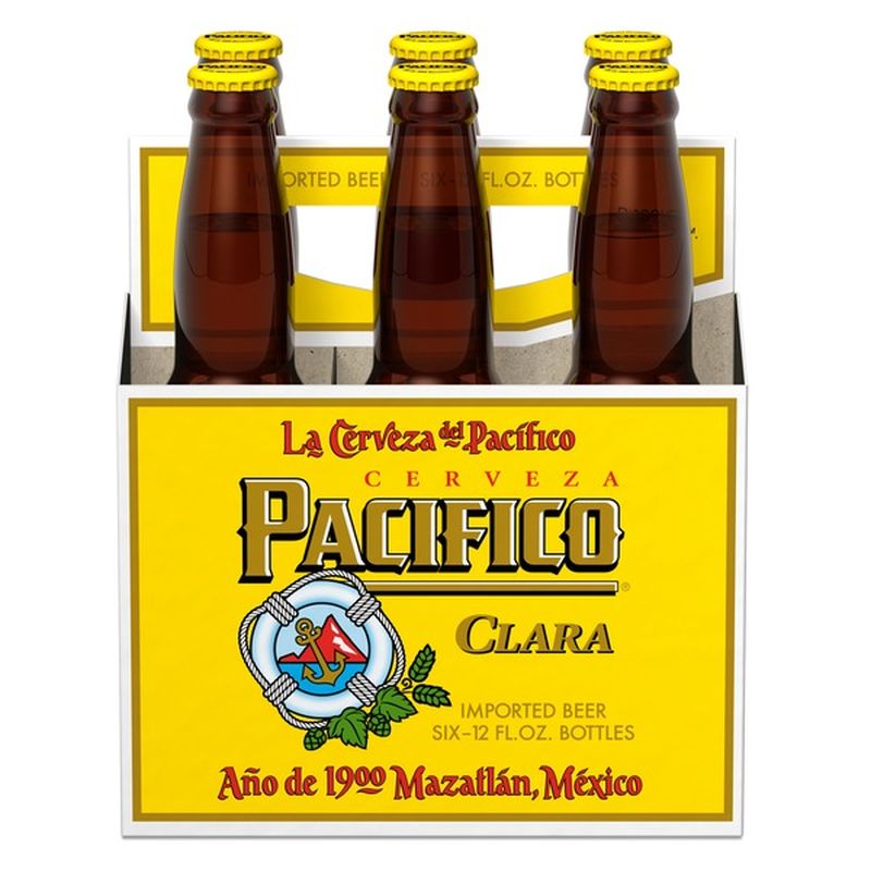 Pacific Clara Mexican Lager Beer Bottles (12 fl oz) - Instacart