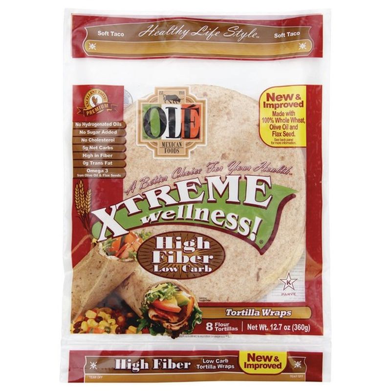 Ole Tortilla Wraps, Soft Taco (8 each) from Smith's Instacart