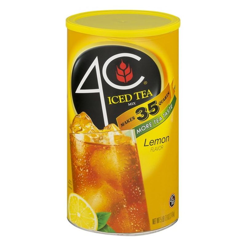 4c Iced Tea Mix, Natural Lemon Flavor (92.8 Oz) From Costco - Instacart