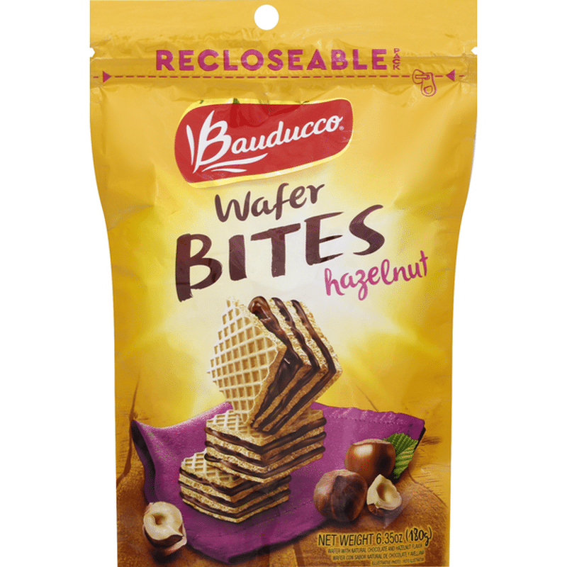 Bauducco Wafer, Hazelnut, Bites (6.35 oz) Instacart