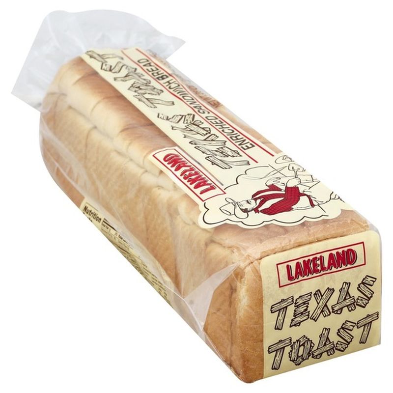 Lakeland Bread, Enriched Sandwich, Texas Toast (28 oz) Instacart