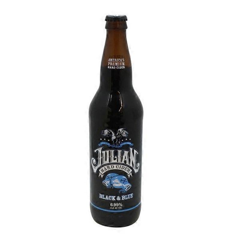 Julian Premium American Hard Cider, Black & Blue (22 fl oz) Instacart