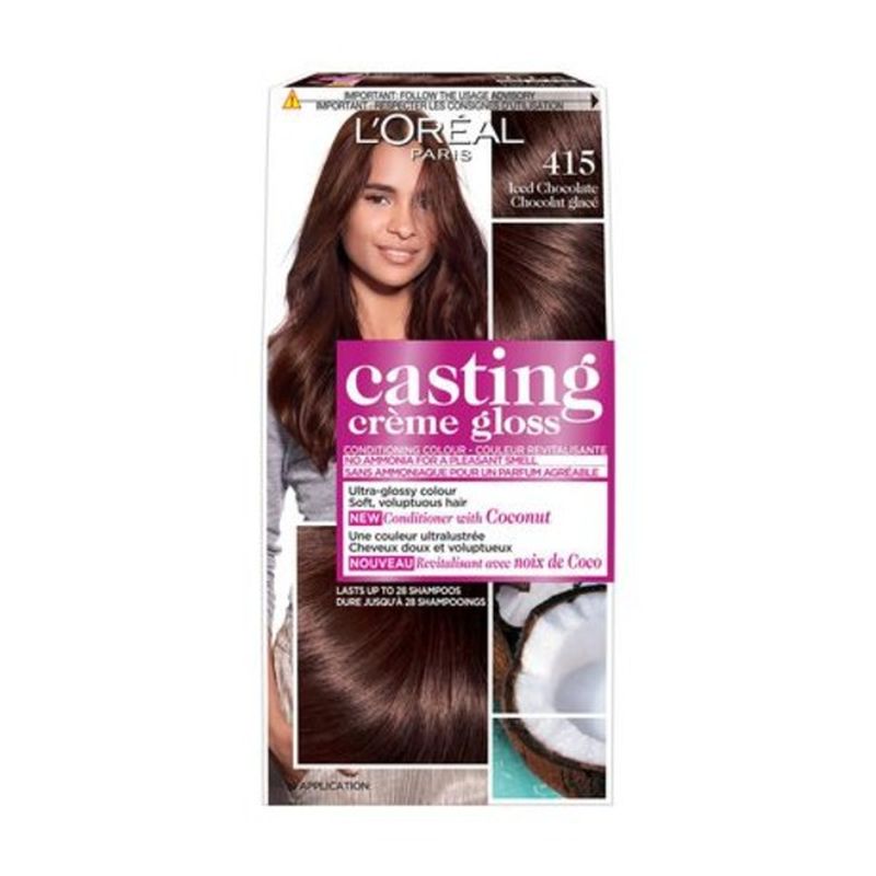 L Oreal Iced Chocolate Gloss Casting Creme Gloss Hair Colour Each My