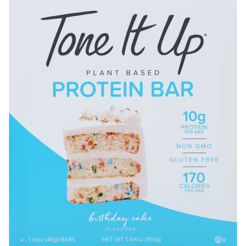 birthday cake flavored protein bars